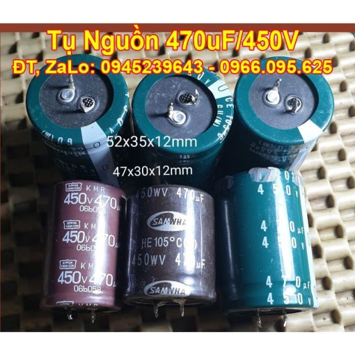 tụ nguồn 470uf 450v