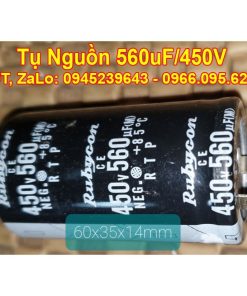 tụ nguồn 560uf 450v