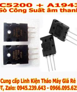 Sò âm ly 15A 230V A1943 C5200 2SA1943 2SC5200 TTA1943 TTC5200 Transistor AUDIO