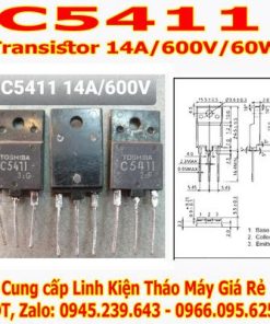 Sò nguồn 14A 600V C5411 2SC5411 C4706 2SC4706 Power Transistor NPN