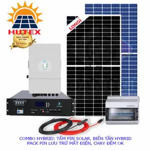 hybrid hòa lưới bám tải lưu trữ