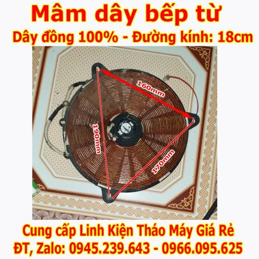 Mâm dây bếp từ mâm nhiệt bếp từ đơn hàng tháo máy