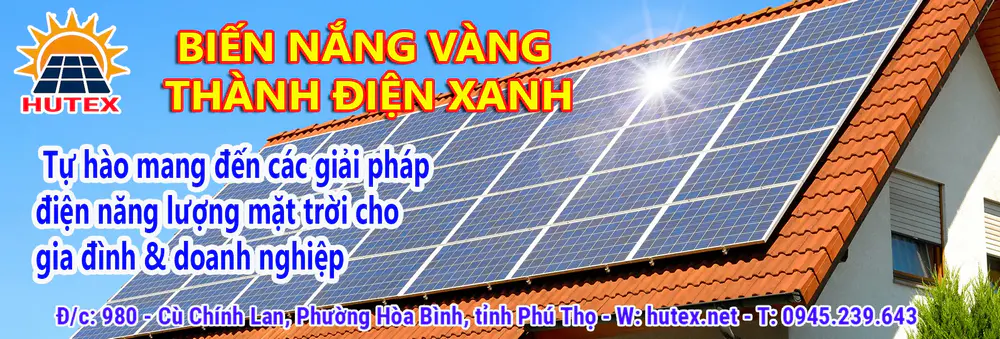 điện mặt trời hutex
