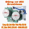 Động cơ không chổi than brushless motor Shinano Kenshi DRU6236-167
